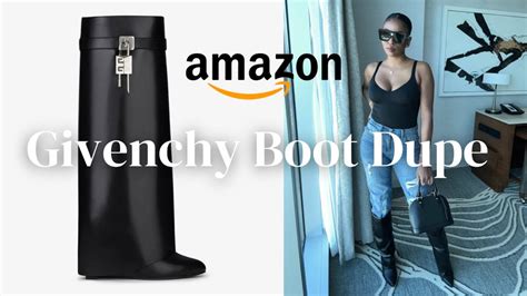 givenchy shark boots dupe amazon|givenchy shark lock boots dupe.